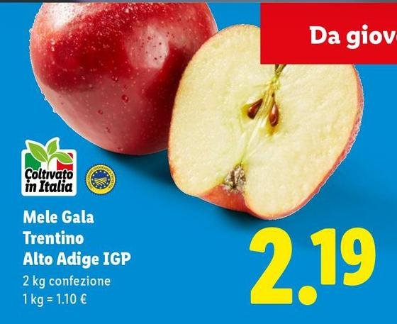 Mele Gala Trentino Alto Adige IGP
