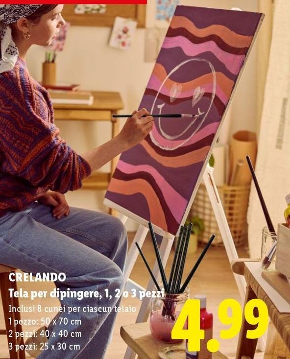 Crelando - Tela Per Dipingere