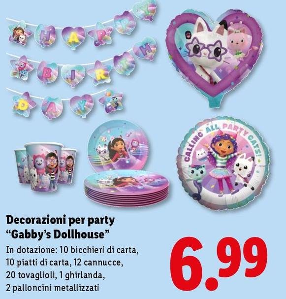 Gabby'S Dollhouse - Decorazioni Per Party