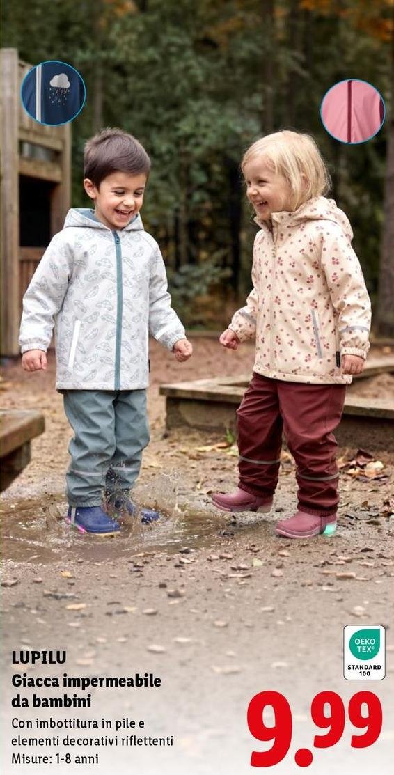 Lupilu - Glacca Impermeable Da Bambini