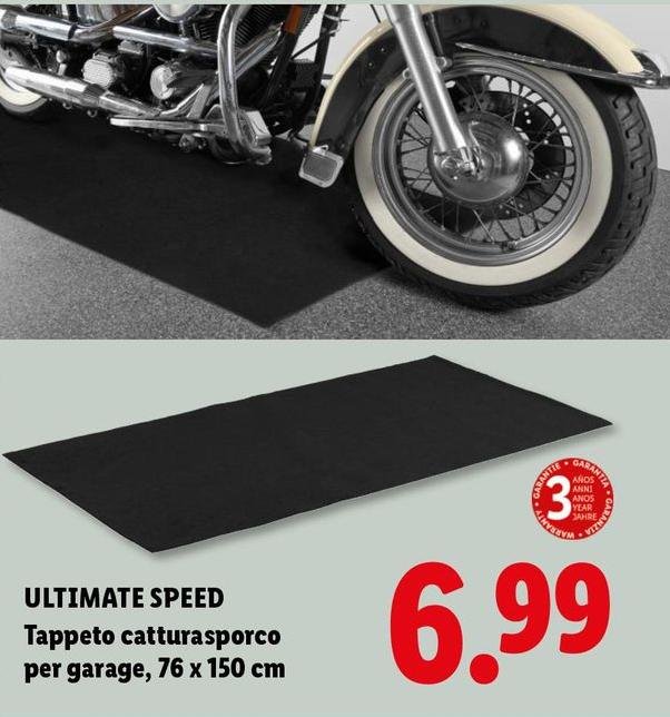 Ultimate Speed - Tappeto Catturasporco Per Garage