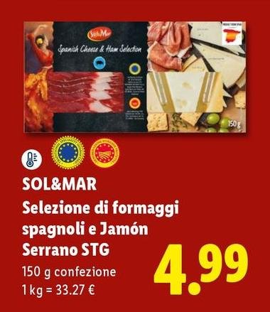 Sol & Mar - Selezione Di Formaggi Spagnoli E Jamon Serrano
