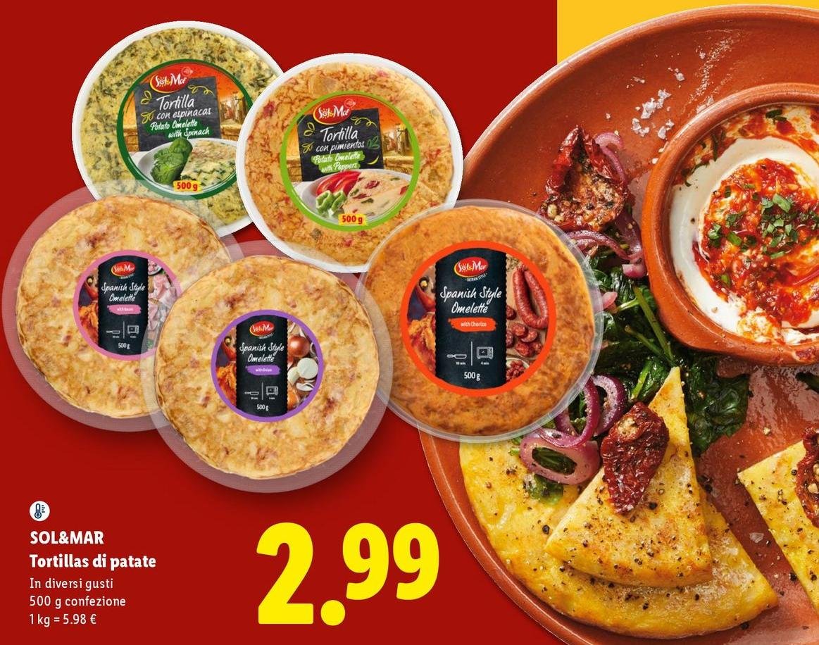 Sol & Mar - Tortillas De Patate
