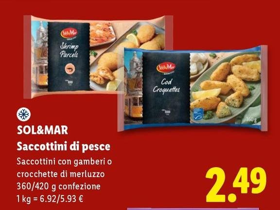 Sol & Mar - Saccotini Di Pesce