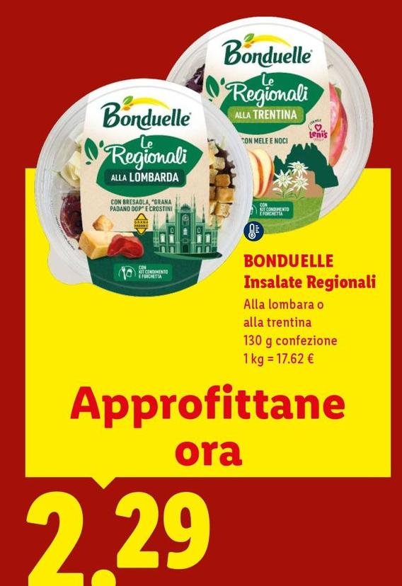 Bonduelle - Insalata Regionali