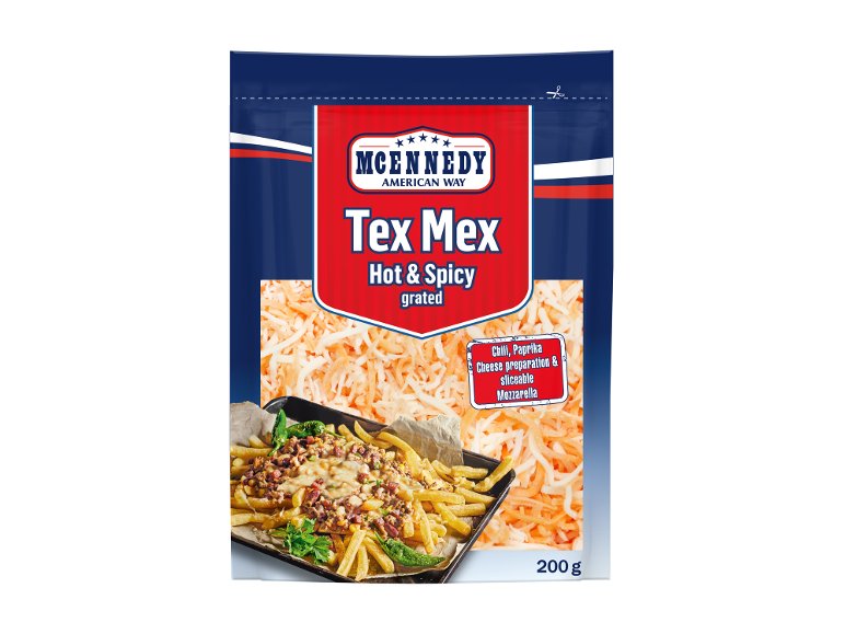 Formaggio grattugiato Tex Mex