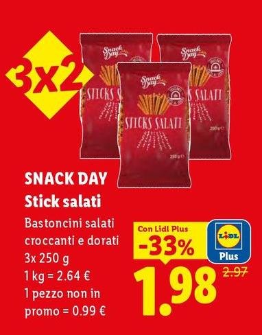 Snack Day - Stick Salati