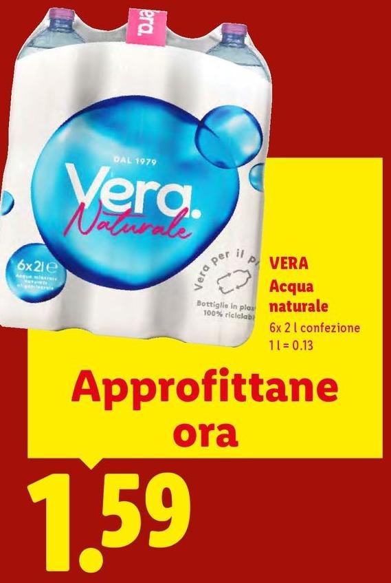 Vera - Acqua Naturale