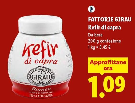Fattorie Girau - Kefir Di Capra