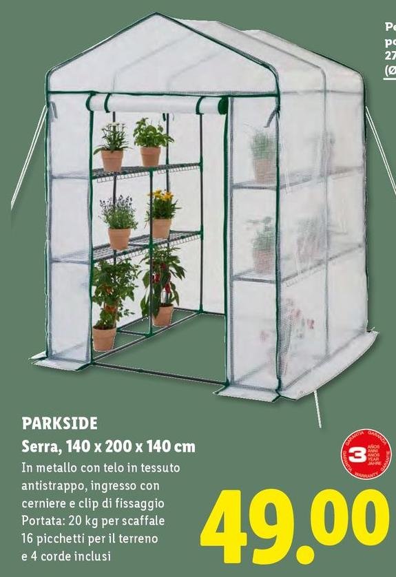 Parkside - Serre 140 X 200 X 140 Cm