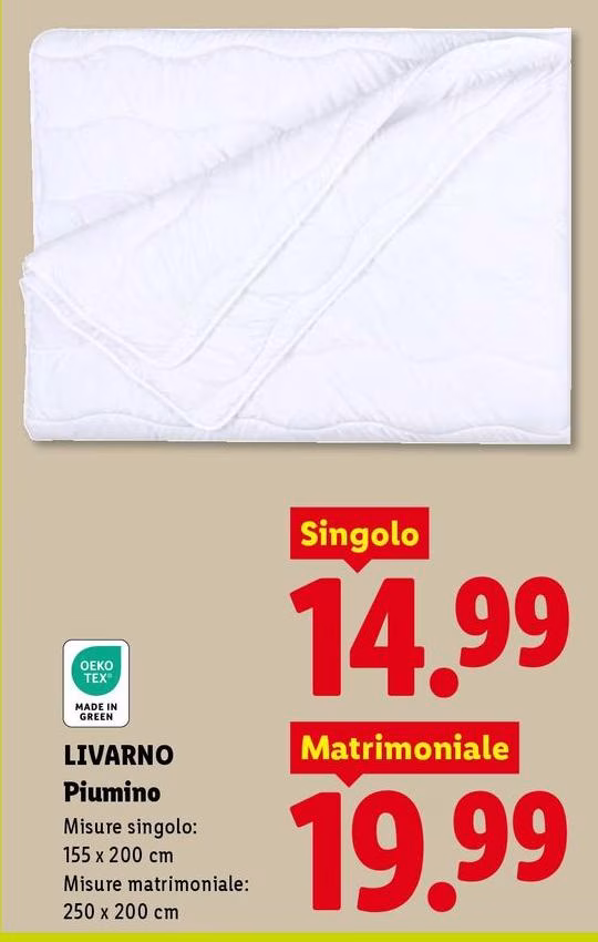 Livarno - Piumino