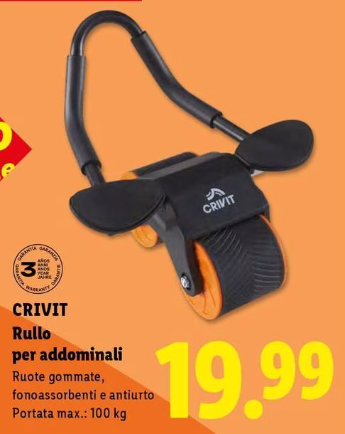 Crivit - Rulo Per Addominali
