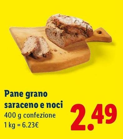 Pane Grano Saraceno E Noci