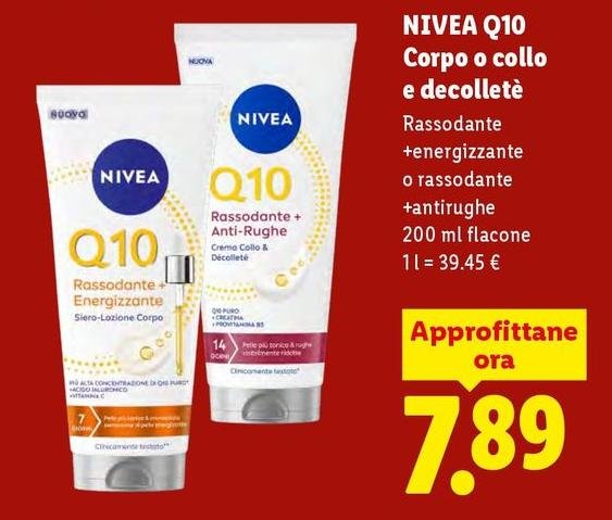 Nivea Q10 -  Corpo O Collo E Decolletà