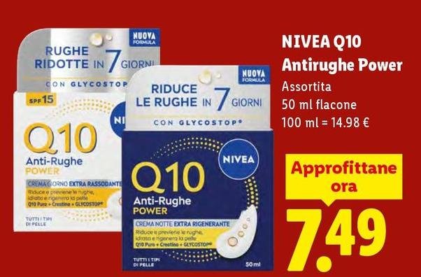 Nivea Q10 - Antirughe Power