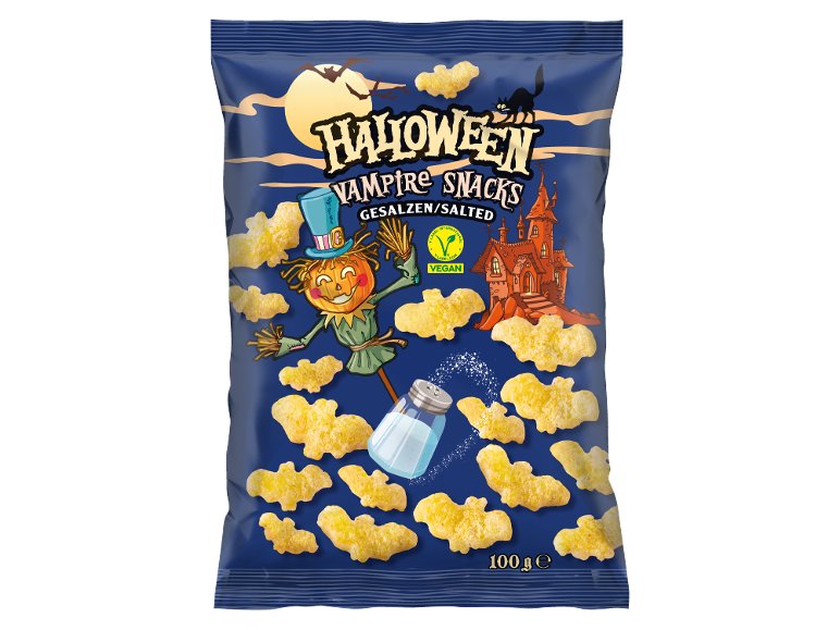 Snack a forma di pipistrello