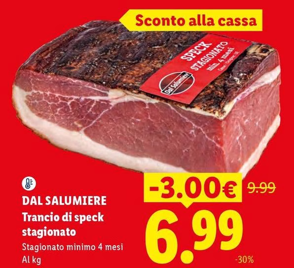 Dal Salumiere - Trancio Di Speck Stagionato