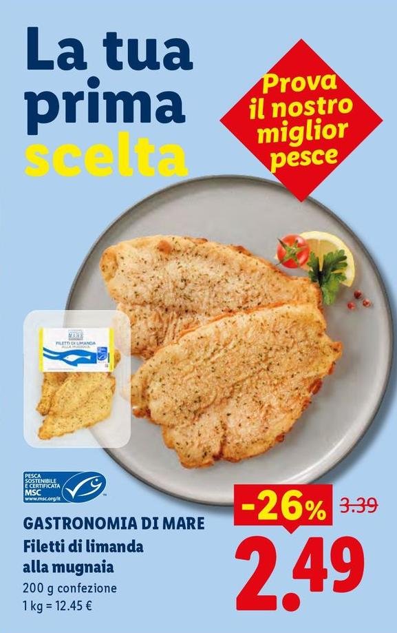Gastronomia Di Mare - Filetti Di Limanda Alla Mugnaia