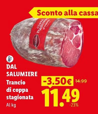 Dal Salumiere - Trancio Di Coppa Stagionata