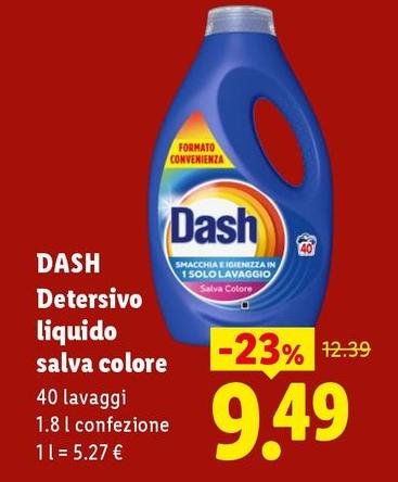 Dash - Detersivo Liquido Salva Colore