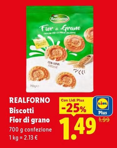 Realforno - Biscotti Fior Di Grano