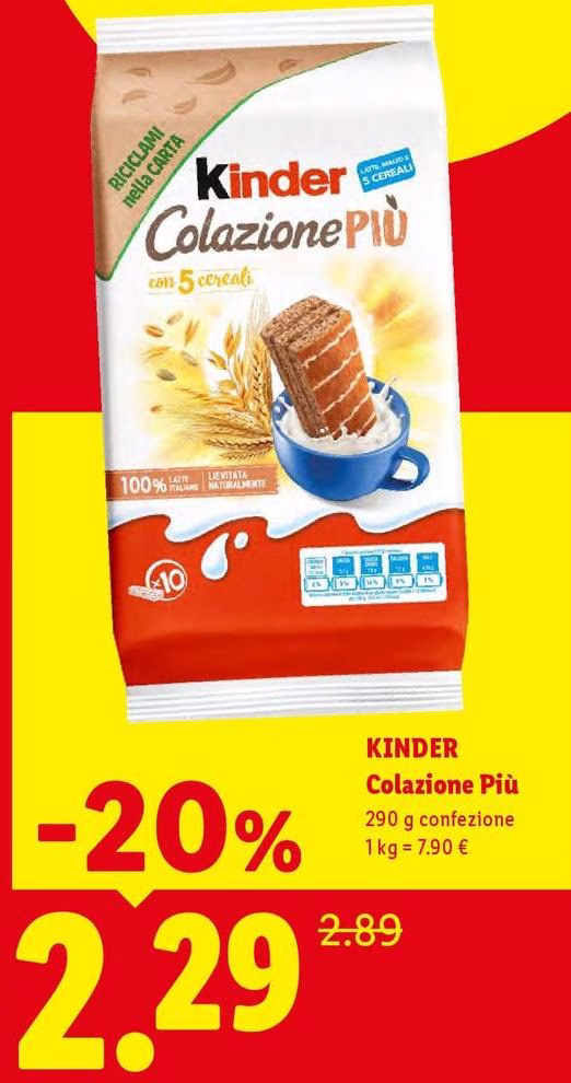 Kinder - Colazione Più