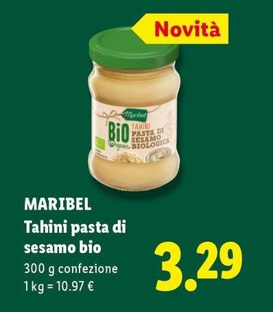 Maribel - Tahini Pasta Di Sesamo Bio