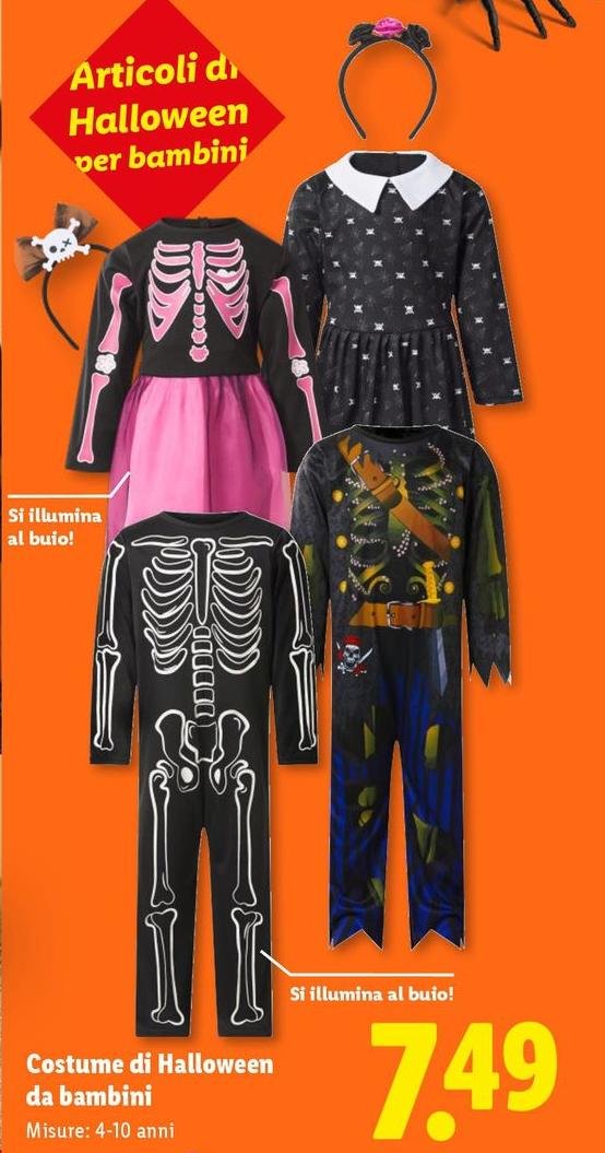 Costume Di Halloween Da Bambini