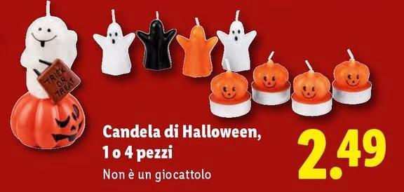 Candela Di Halloween/1 O 4 Pezzi