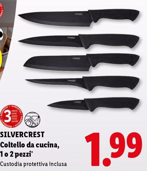 Silvercrest - Coltello Da Cucina,1 O 2 Pezzi