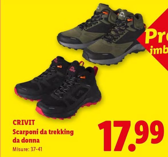Crivit - Scarponi Da Trekking Da Donna