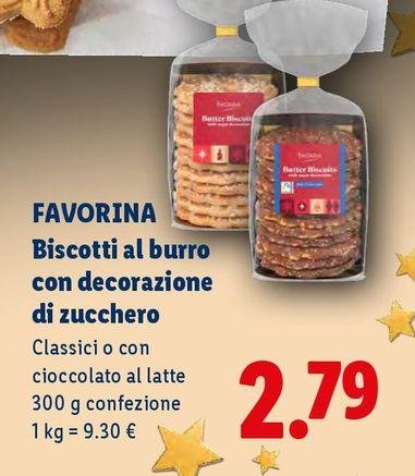 Favorina - Biscotti Al Burro Con Decorazione Di Zucchero