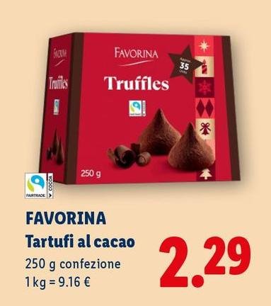 Favorina - Tartufi Al Cacao