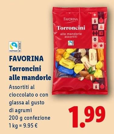Favorina - Torroncini Alle Mandorle
