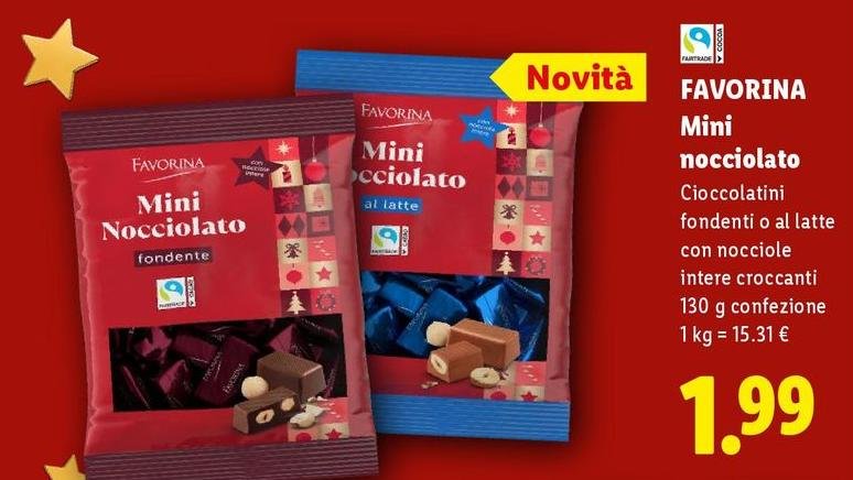 Favorina - Mini Nocciolato