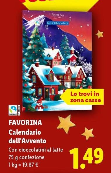 Favorina - Calendario Dell'Avvento