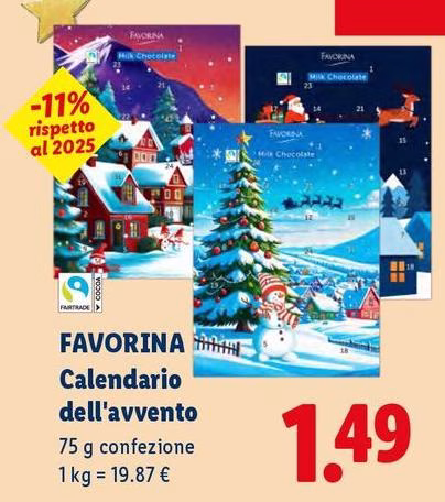 Favorina - Calendario Dell'Avvento