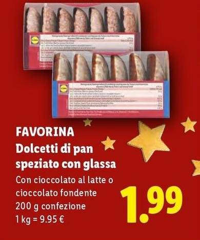 Favorina - Dolcetti Di Pan Speziato Con Glassa