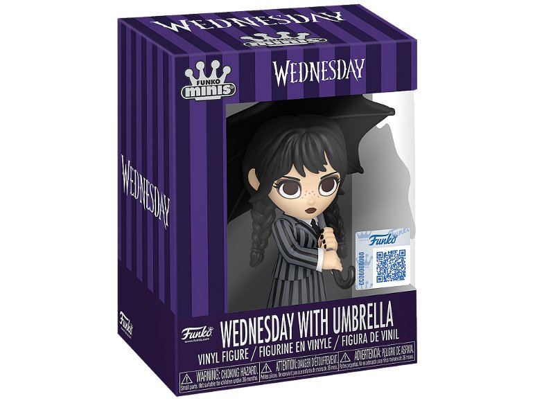 Mini personaggi Funko "Wednesday"