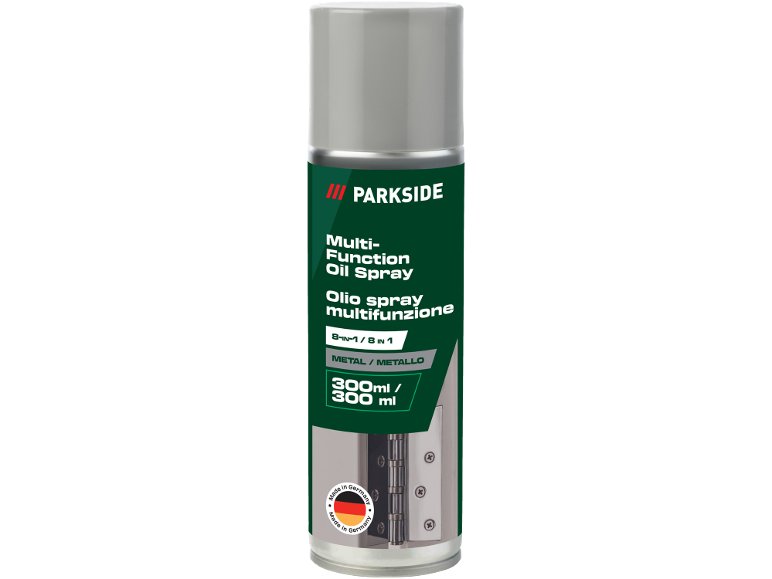 Prodotti spray o a olio per metalli
