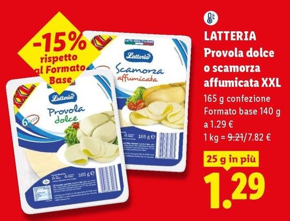 Latteria - Provola Dolce O Scamorza Affumicata Xxl