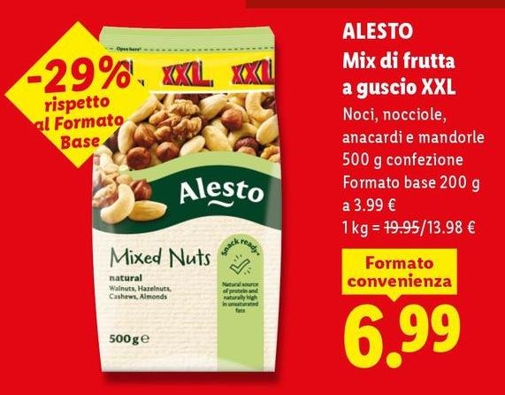 Alesto - Mix Di Frutta A Guscio Xxl