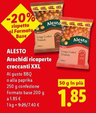 Alesto - Arachidi Ricoperte Croccanti XXL