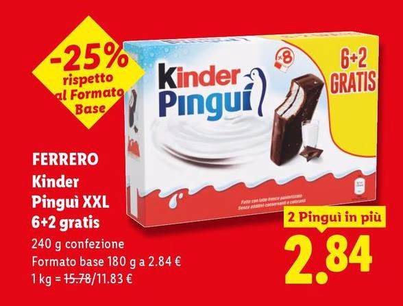 Ferrero - Kinder Pingui Xxl