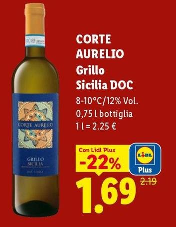 Corte aurelio - Grillo Sicilia DOC