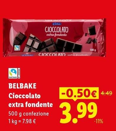 Belbake - Cioccolato Extra Fondente