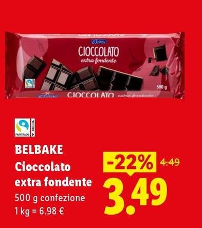 Belbake - Cioccolato Extra Fondente