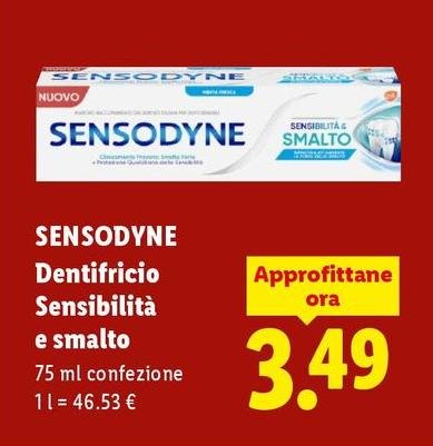 Sensodyne - Dentifricio Sensibilità E Smalto
