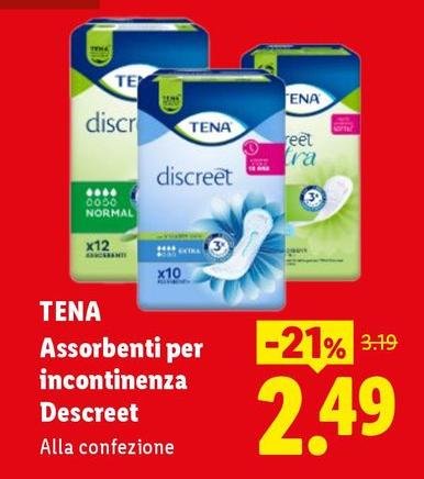Tena - Assorbenti Per Incontinenza Descreet