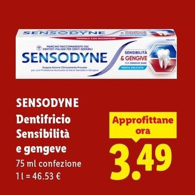 Sensodyne - Dentifricio Sensibilità E Gengive